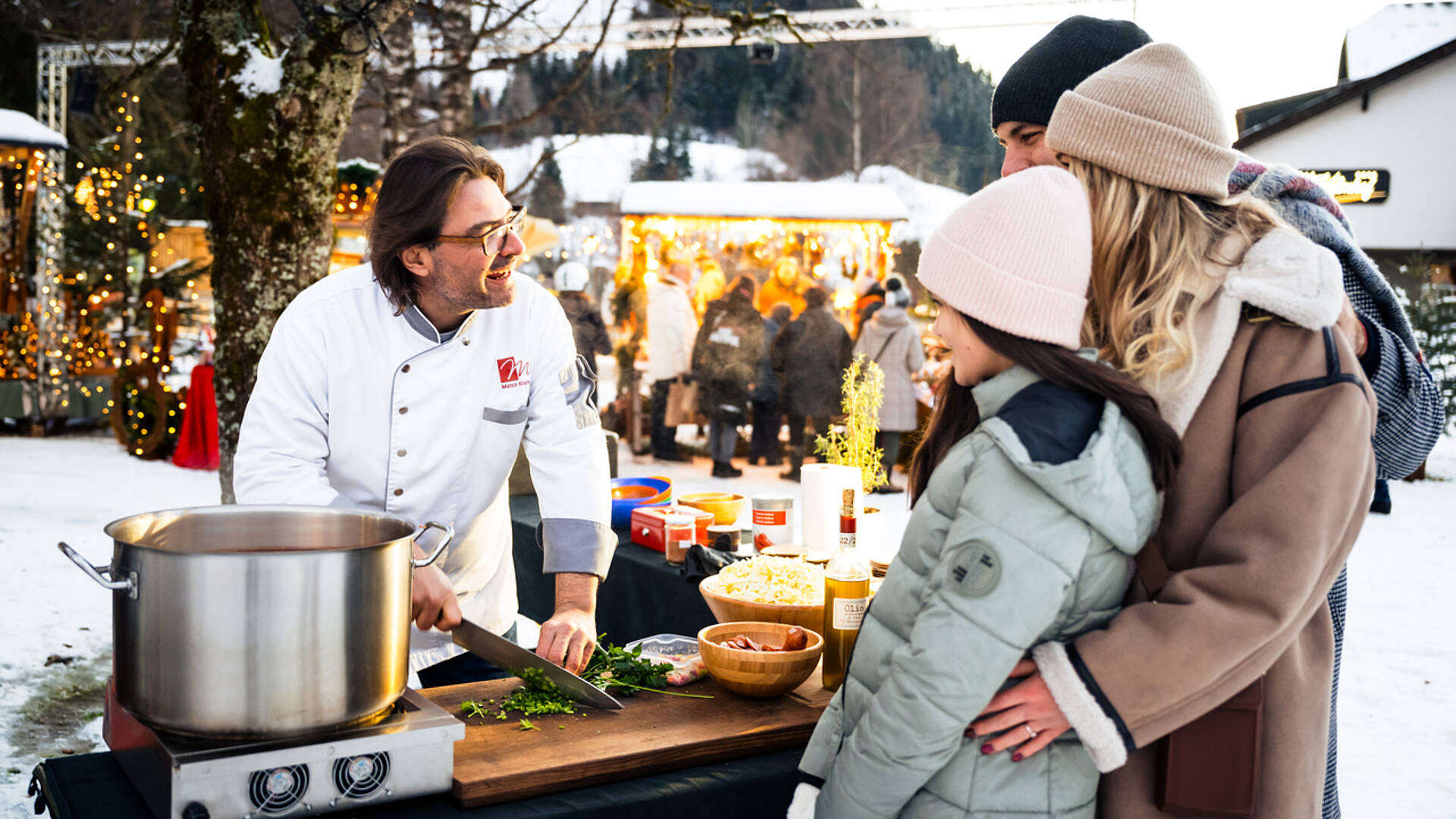 Kirchheimer Advent in Bad Kleinkirchheim mit Kulinarik bei Marco Krainer