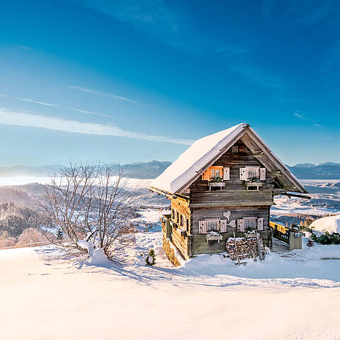 Winterlandschaft Magdalensberg Winterlandschaft Magdalensberg